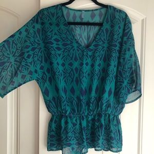 Francesca’s Chiffon Tunic